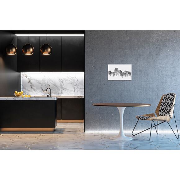 Bead Embroidery Kit Miniart Craft 66005-4 The City DIY Modern Art Handmade Decor - Picture 6 of 6